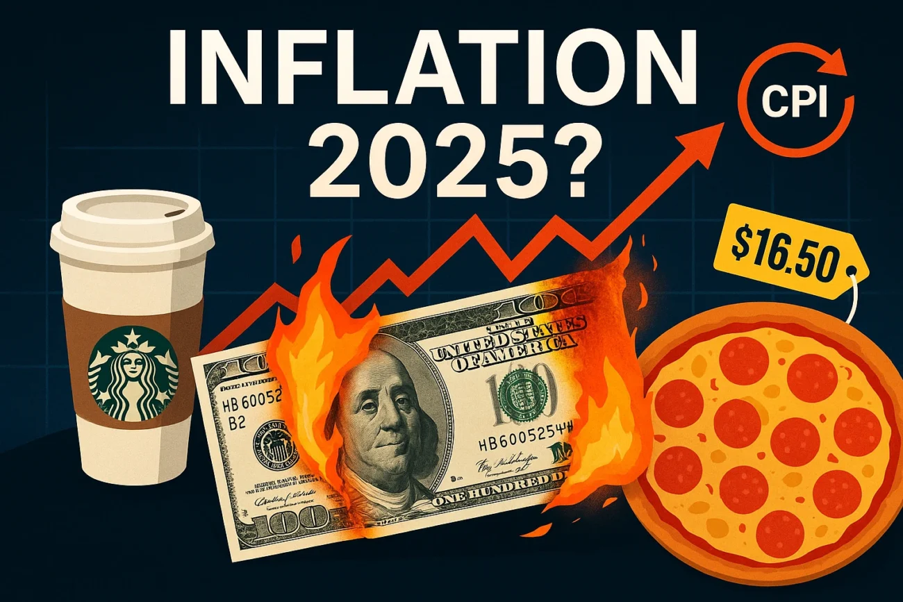 Visual representation of inflation and protection strategies for US investors in 2025